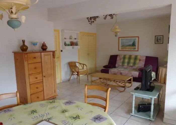 Apartamento F2 Avec Garage Et Terrasse, 3 Couchages, Proche Cures Et Centre-ville, Amelie-les-bains - Fr-1-703-12 *
